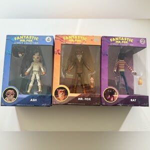 Legacy collection Fantastic Mr fox figures funko 2014